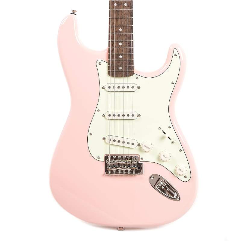 Squier Classic Vibe '60s Stratocaster Shell Pink w/Mint Pickguard ...