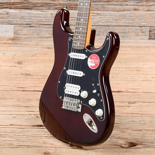 fender squier classic vibe '70s stratocaster hss il walnut