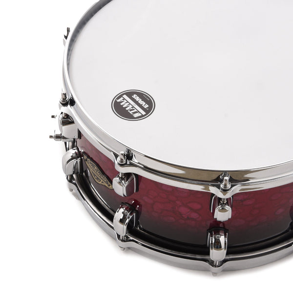 Tama Starclassic 6.5x14 Walnut/Birch Snare Drum Molten Dark Raspberry Fade