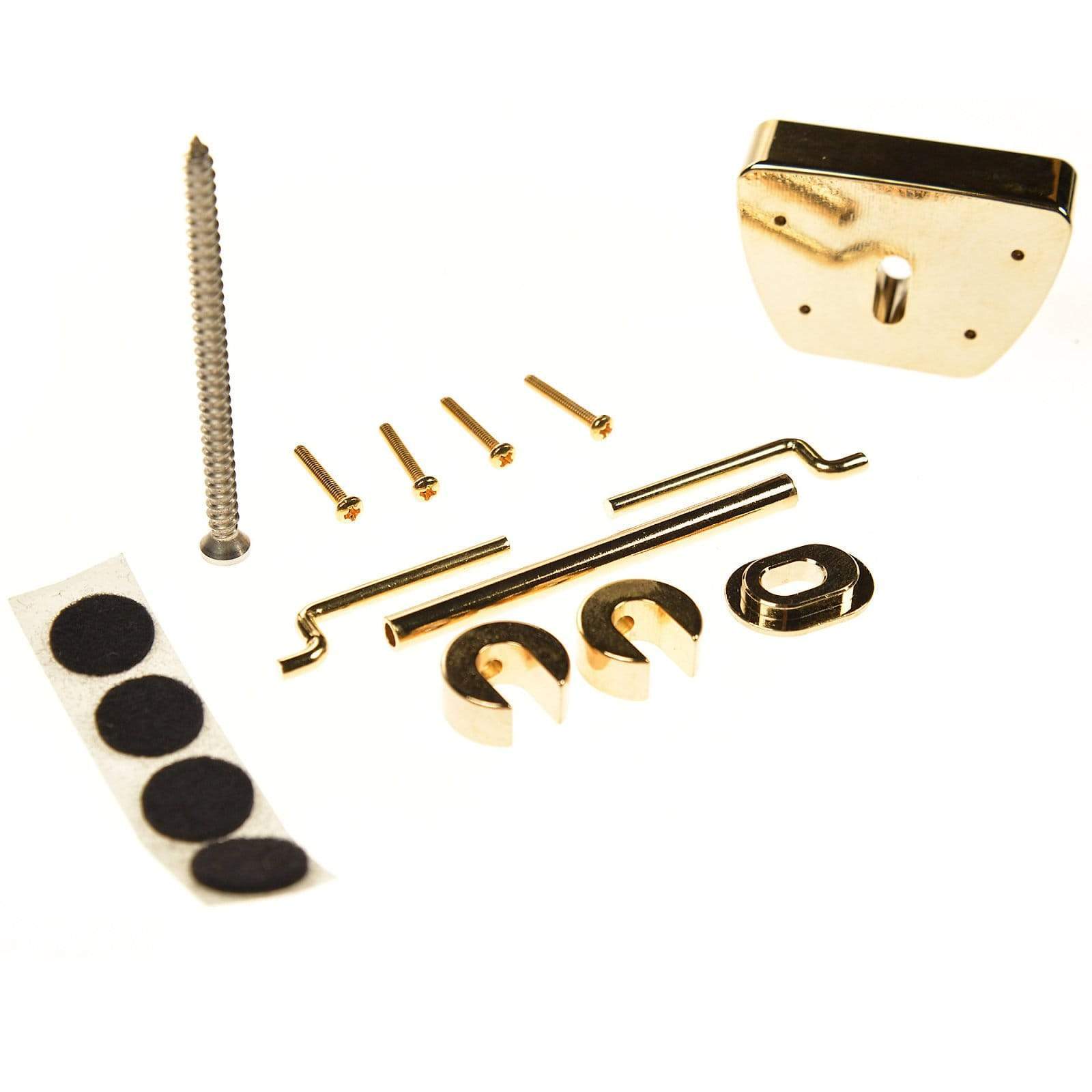 Towner V Block, Down Tension Bar, And Hinge Plate Adaptor System Gold –  Chicago Music Exchange