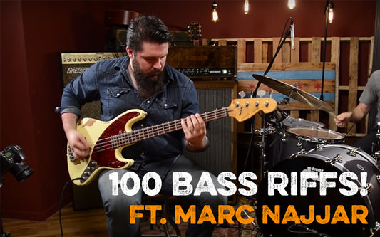 100 Bass Riffs Featuring Marc Najjar