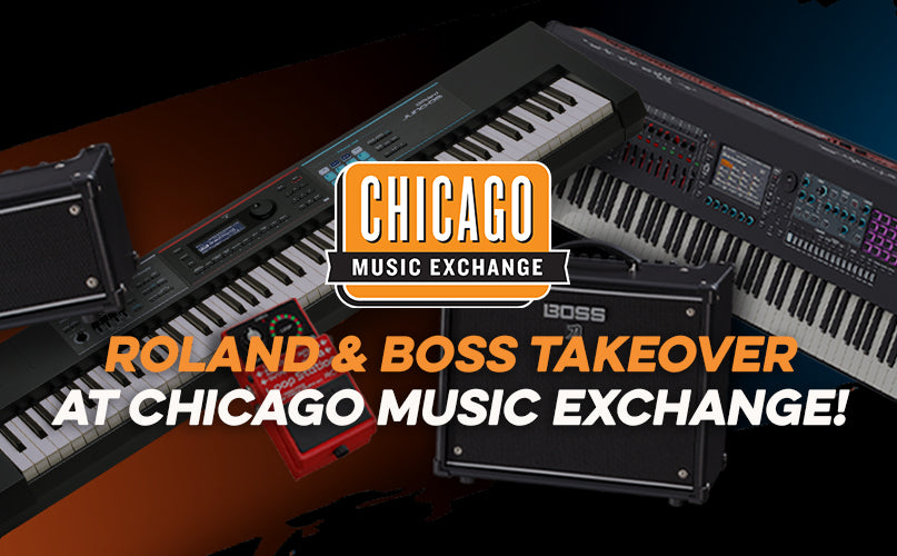 Roland & Boss Takeover In-Store Event | September 28, 2024