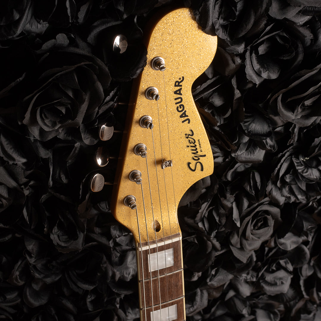 Squier Classic Vibe '70s Jaguar Gold Sparkle