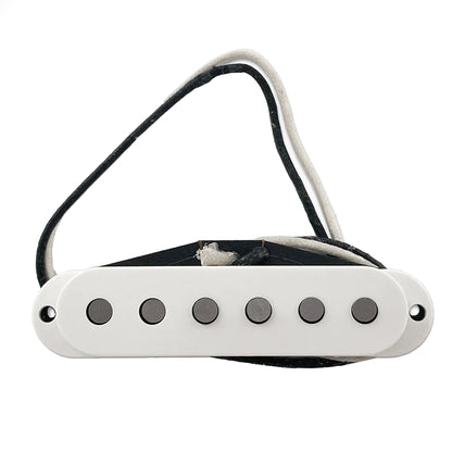 Razor Mangetsu Full Moon Bridge Pickup for Stratocaster White