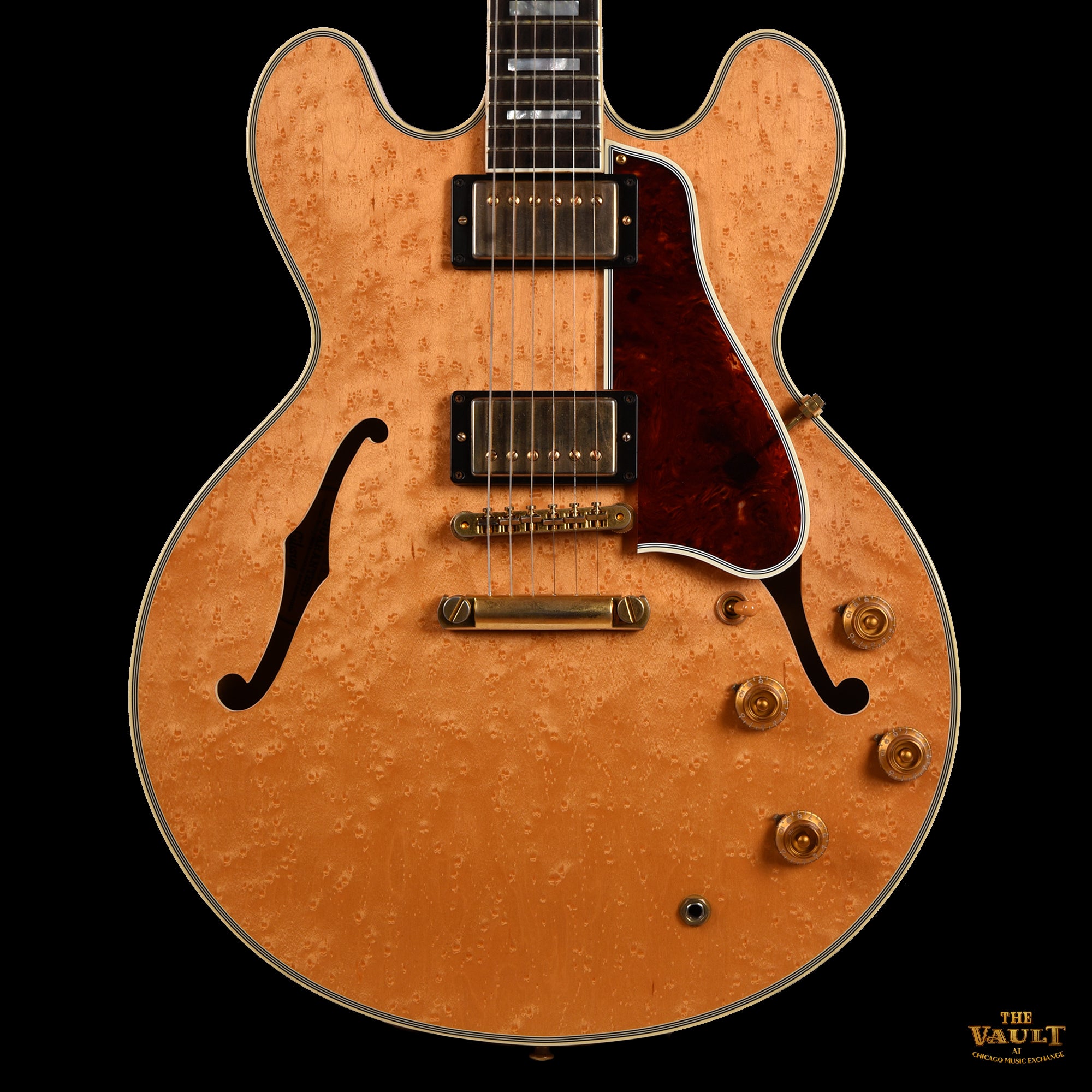 Gibson ES-355 Custom Burl Maple Natural 2017