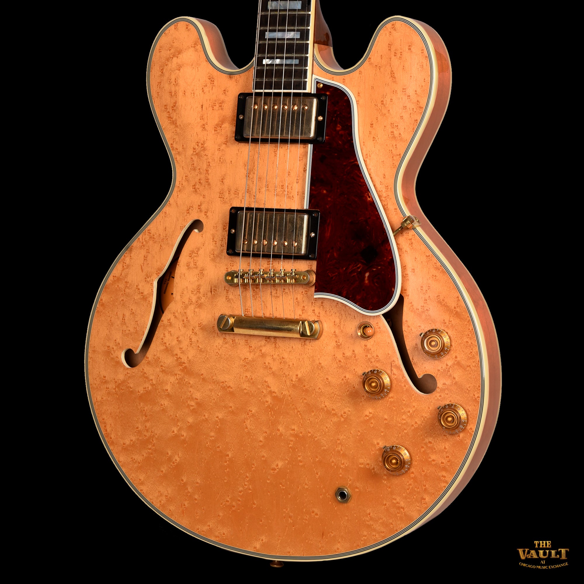 Gibson ES-355 Custom Burl Maple Natural 2017