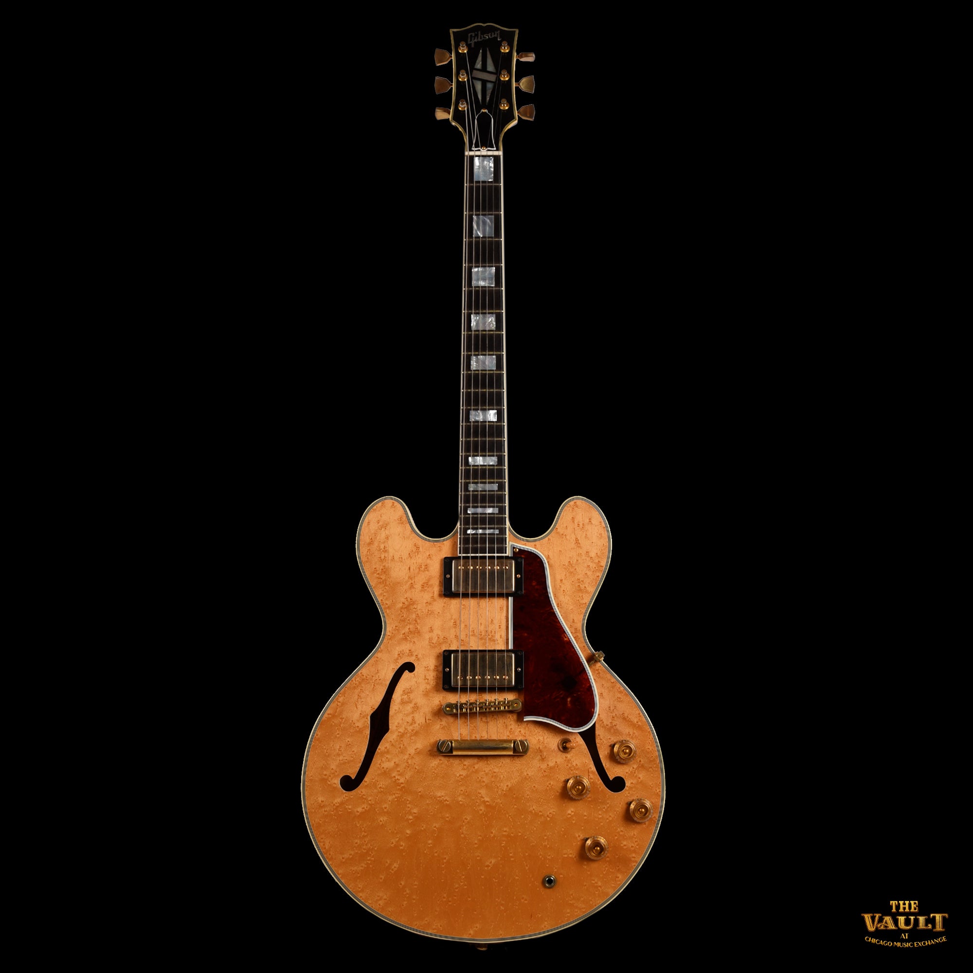 Gibson ES-355 Custom Burl Maple Natural 2017