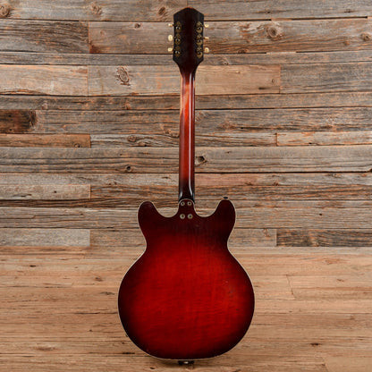 Airline H77 Red Burst 1960s Electric Guitars / Hollow Body