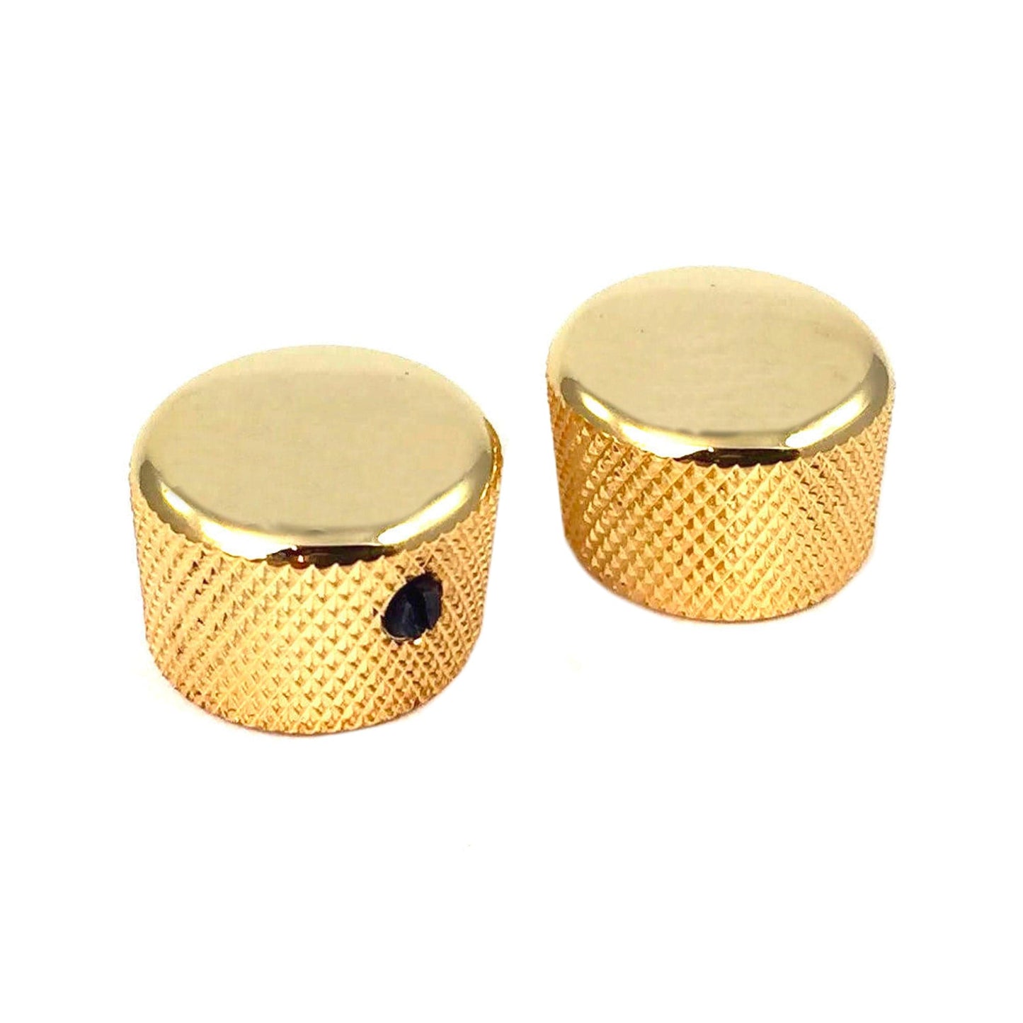 Allparts Gold Metal Cupcake Knob Set