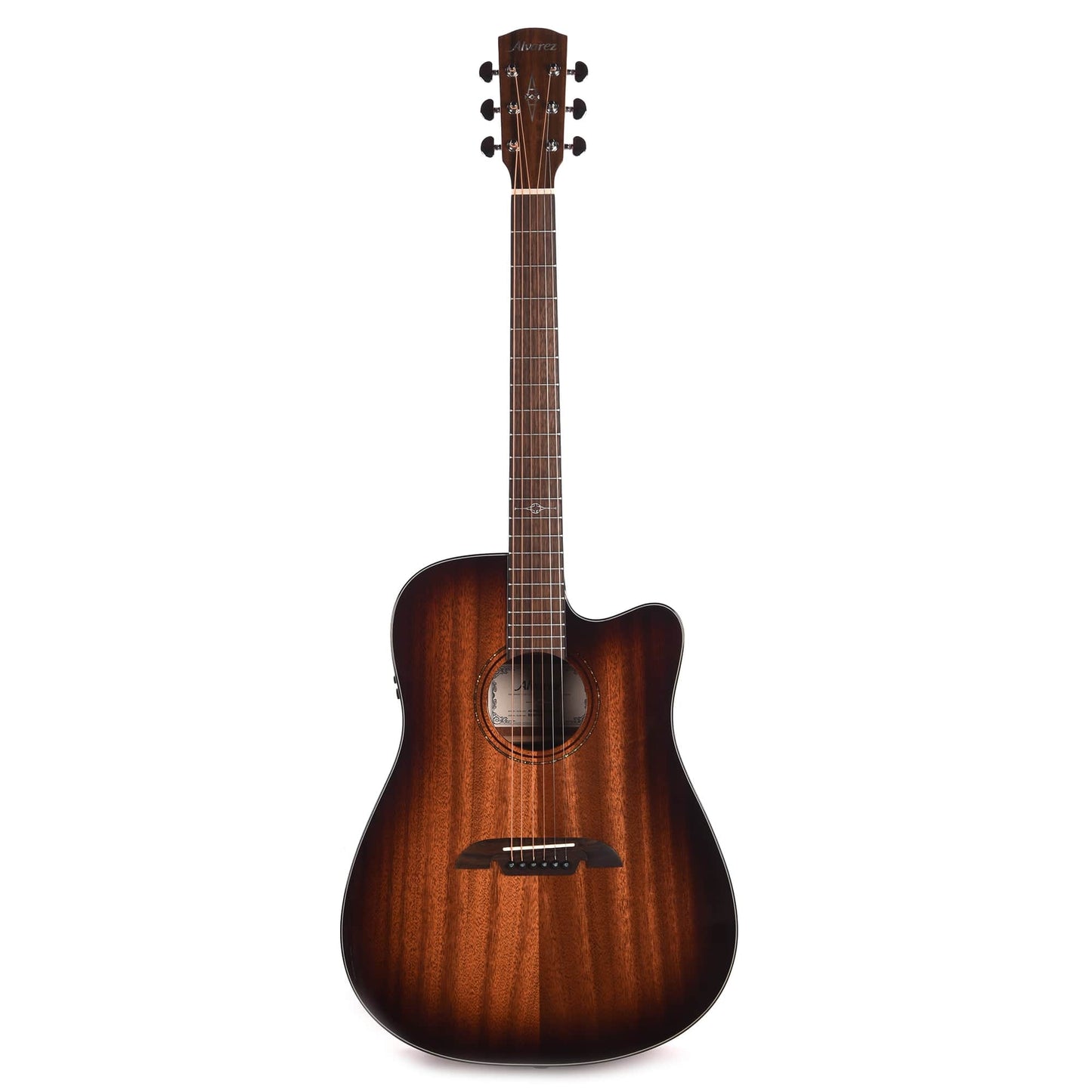 Alvarez AD66ce Artist Dreadnought Solid African Mahogany/African Mahogany Shadowburst Acoustic Guitars / Dreadnought