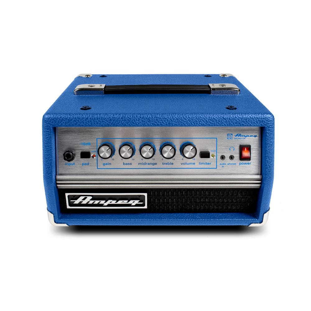 Ampeg Micro VR 200w Head Limited Edition Blue Amps / Bass Heads