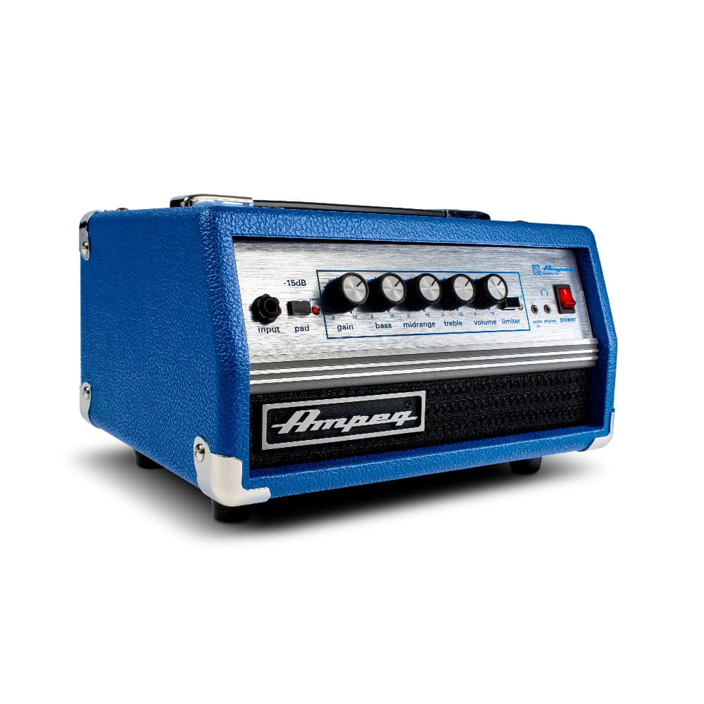 Ampeg Micro VR 200w Head Limited Edition Blue Amps / Bass Heads