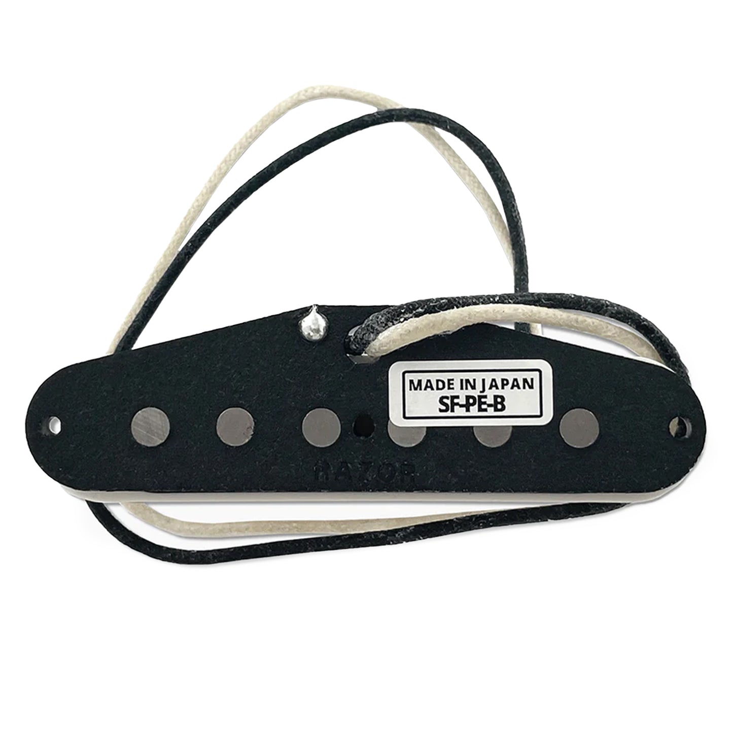 Razor Supamun Super Moon Bridge Pickup for Stratocaster White