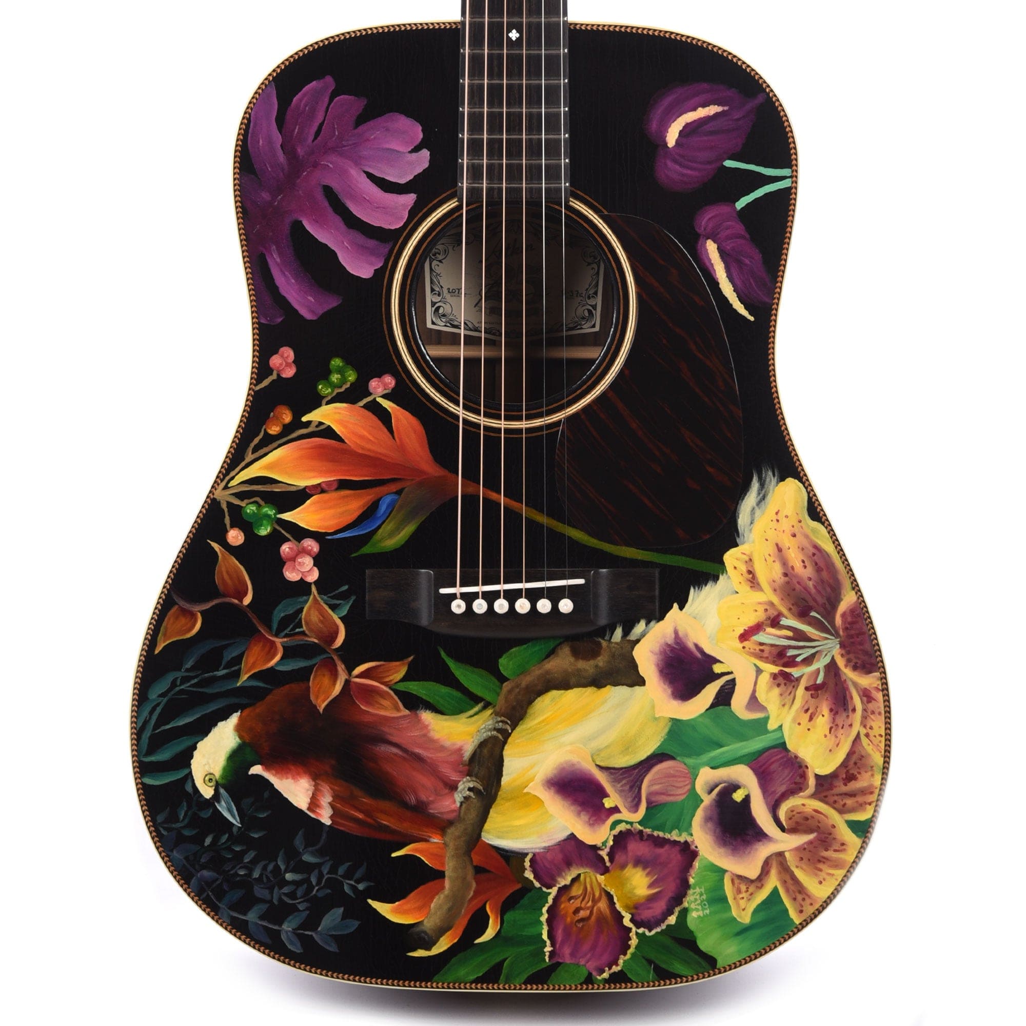 Atkin D37 Baked Sitka/Rosewood Aged Black Hand Painted by Ian Ward –  Chicago Music Exchange