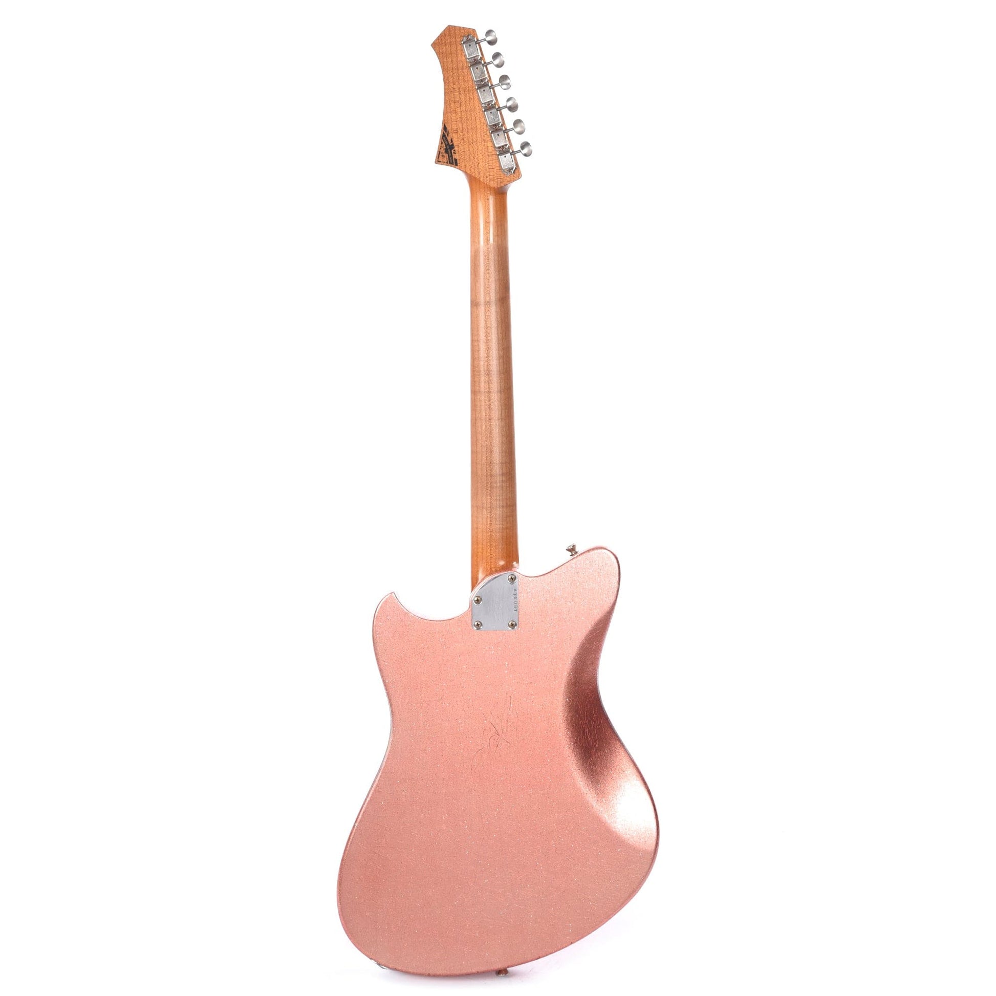 Atkin Mindhorn HH Deluxe Classic Aged Champagne Sparkle w/Roasted Flame Maple Neck Electric Guitars / Solid Body