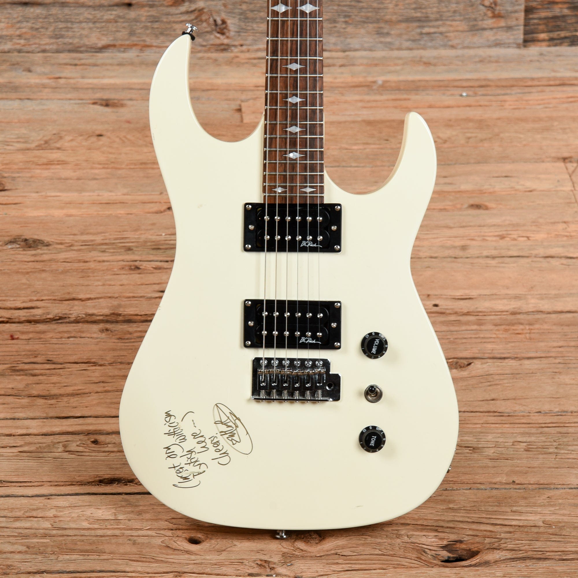 B.C. Rich ASM-1 White – Chicago Music Exchange