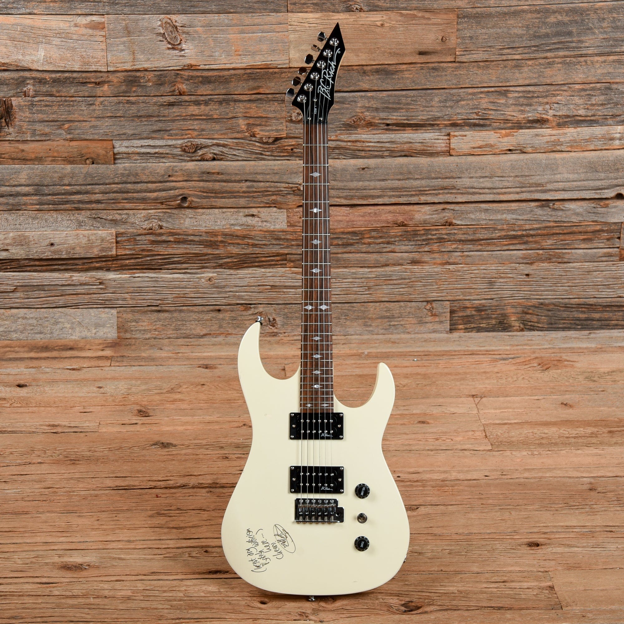 B.C. Rich ASM-1 White – Chicago Music Exchange