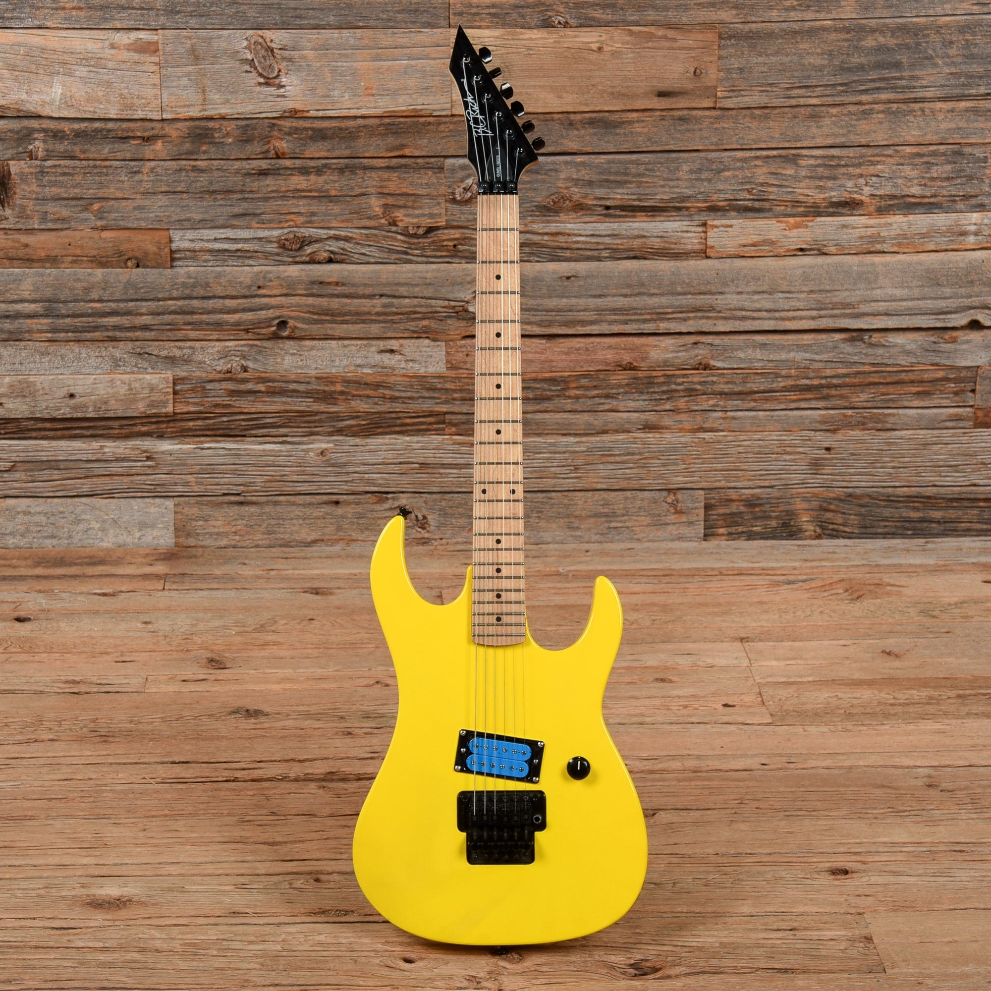 B.C. Rich Gunslinger Retro Yellow 2012 – Chicago Music Exchange