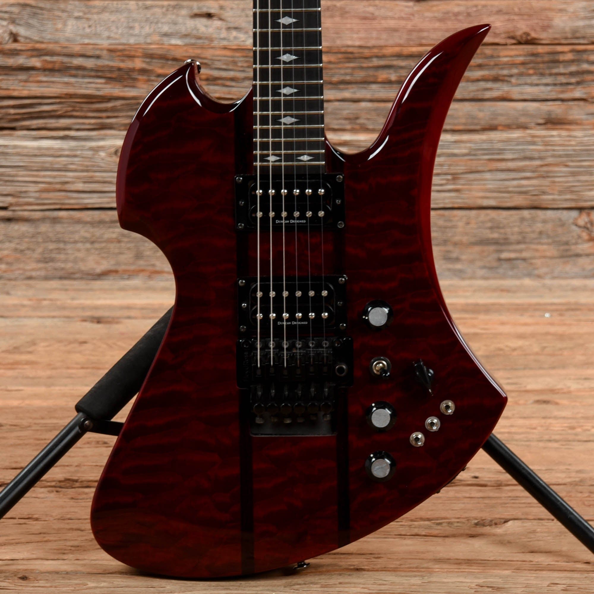 B.C. Rich Mockingbird ST Transparent Red 2008 – Chicago Music Exchange