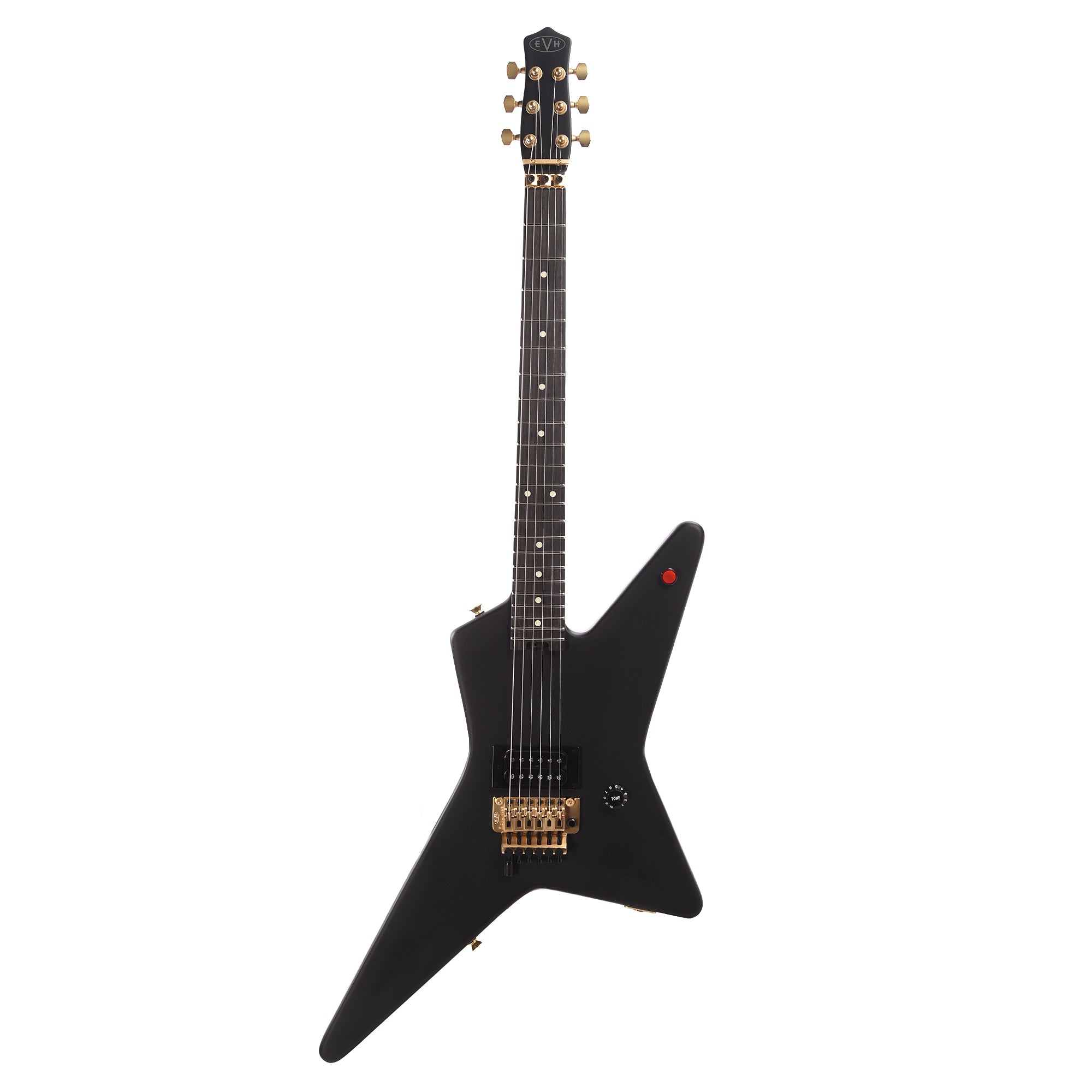 EVH Limited Edition Star Satin Black w/Gold Hardware