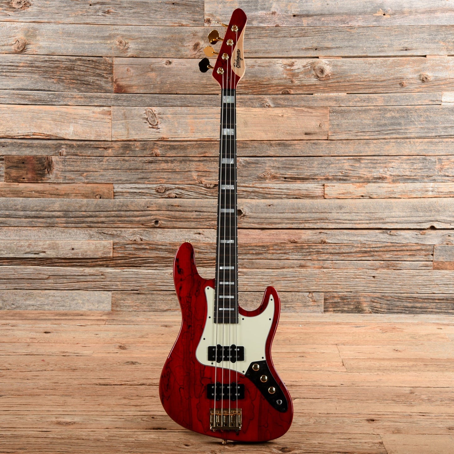 Balaguer Goliath Custom Red Bass Guitars / 4-String