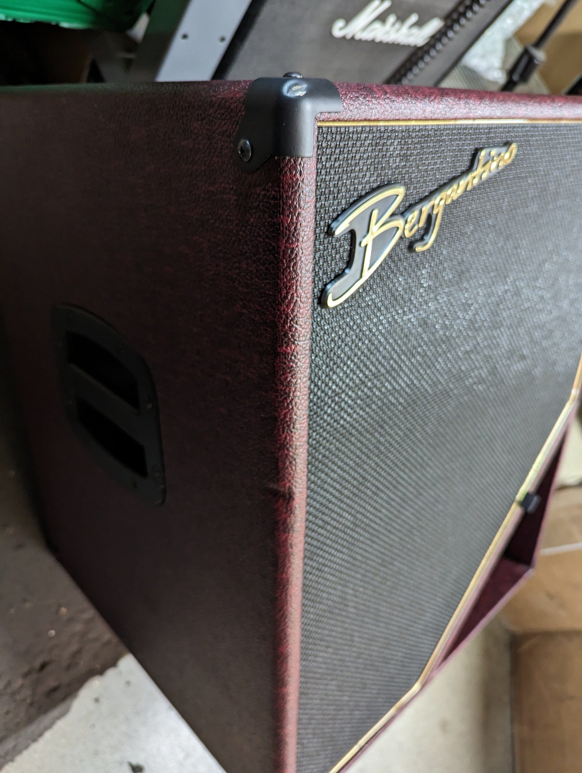 Bergantino Reference II Series 1x15 8 Ohm Bass Amp Cabinet Burgundy ...