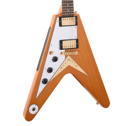 Epiphone 1958 Korina Flying V LEFTY Aged Natural