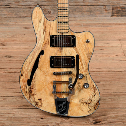 BilT S.S. Zaftig Custom Natural Electric Guitars / Semi-Hollow