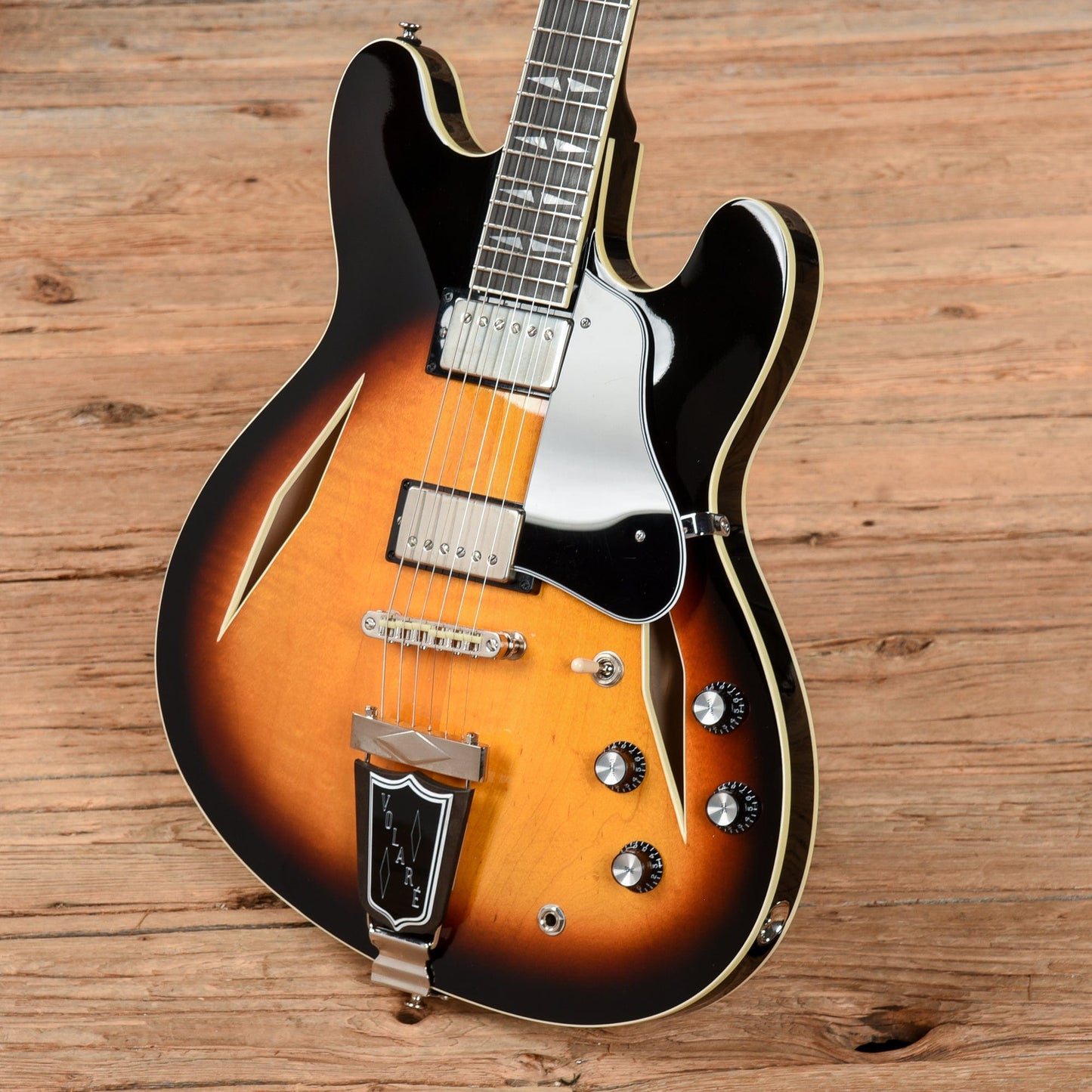 BilT Volare Sunburst Electric Guitars / Semi-Hollow