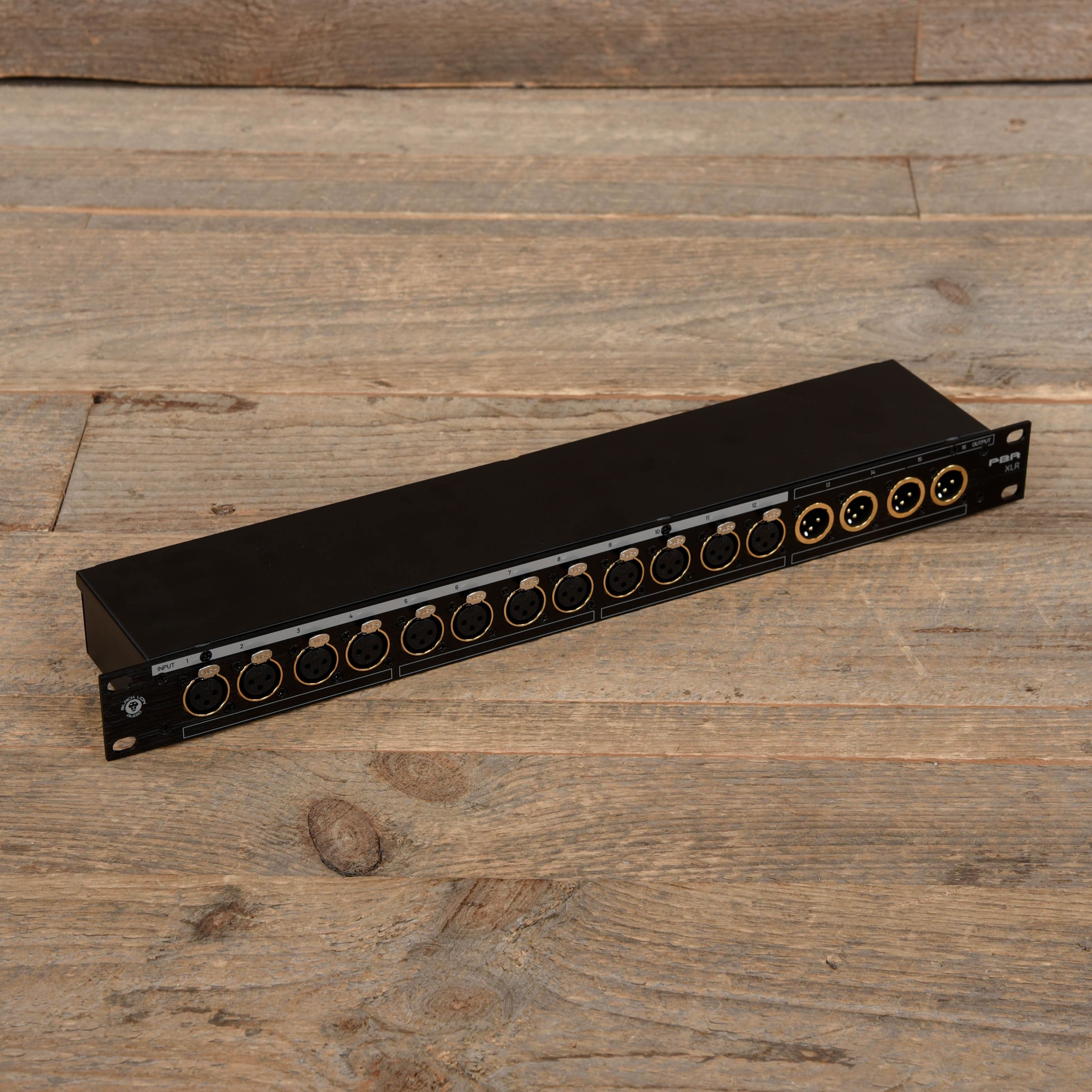 Black Lion Audio PBR XLR 16 Point XLR Patchbay Pro Audio / Patchbays