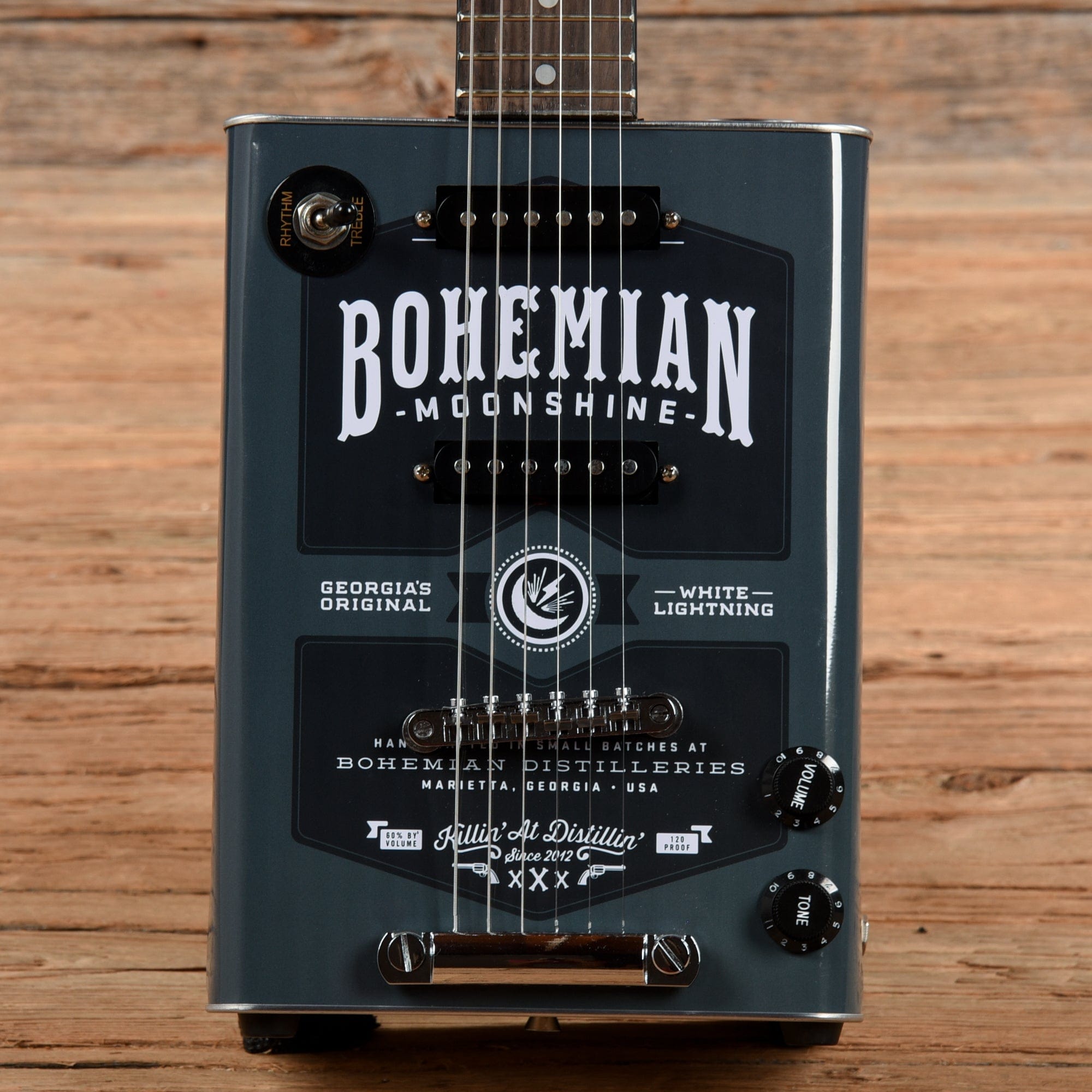 Bohemian Electric Oil-Can Guitars & Ukuleles Now Available With Limited  Edition Graphic Designs