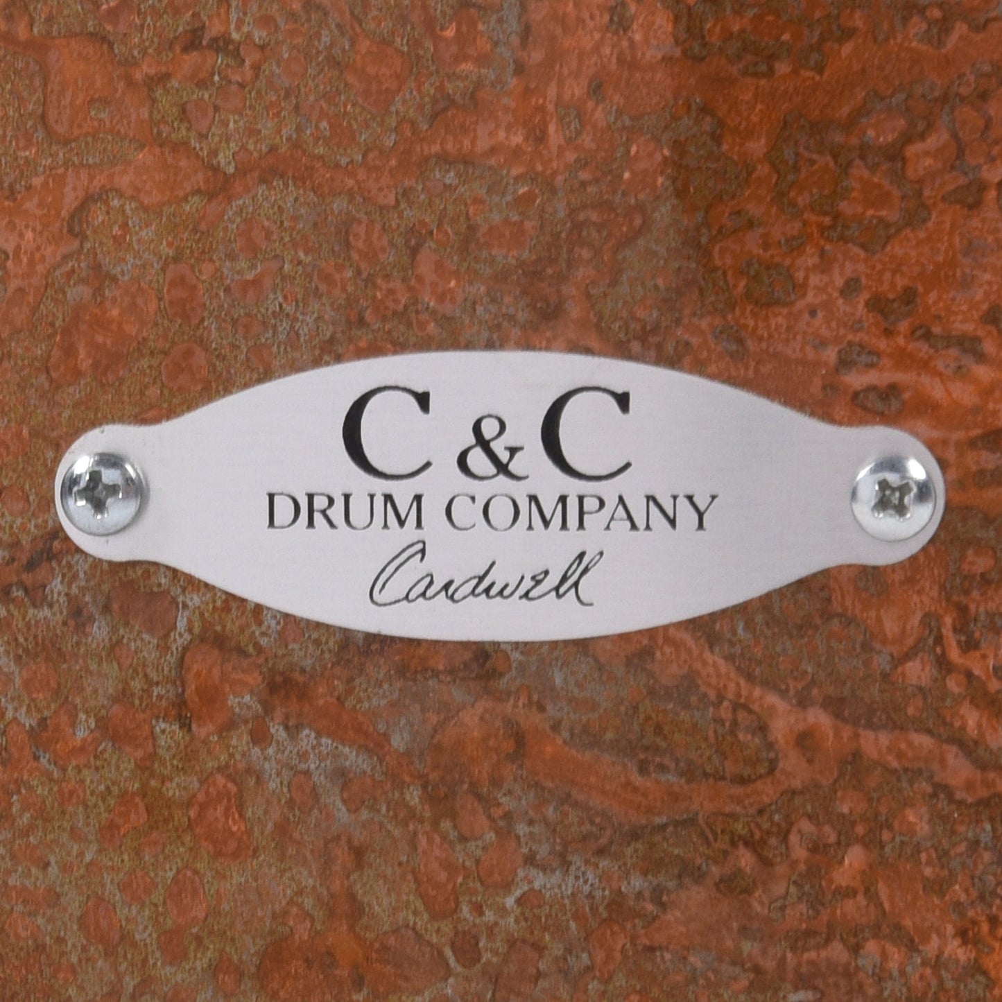 C&C 5x14 Custom Etched Copper Over Steel Snare Drum Drums and Percussion / Acoustic Drums / Snare