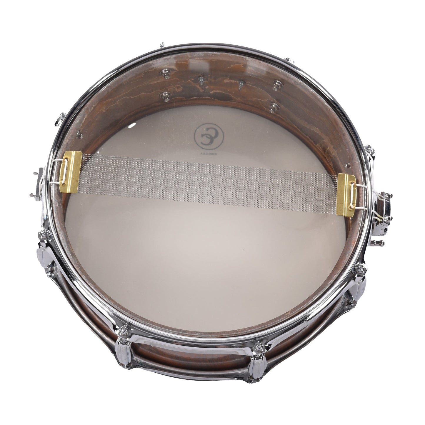 C&C 5x14 Custom Etched Copper Over Steel Snare Drum Drums and Percussion / Acoustic Drums / Snare