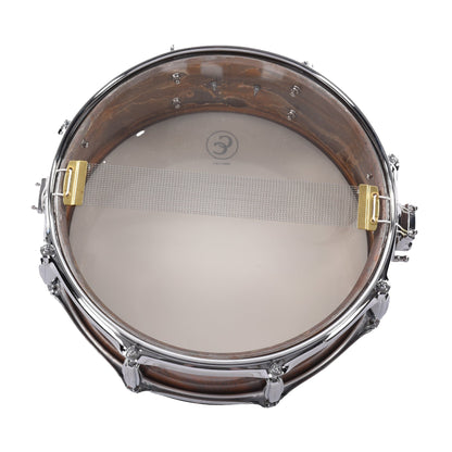 C&C 5x14 Custom Etched Copper Over Steel Snare Drum Drums and Percussion / Acoustic Drums / Snare