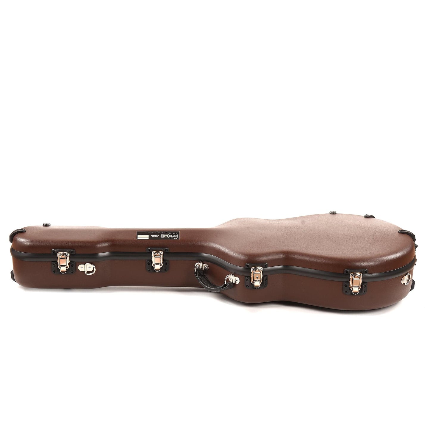 Calton Cases Electric ES-335 Guitar Case Brown w/Pink Velvet Interior Accessories / Cases and Gig Bags / Guitar Cases