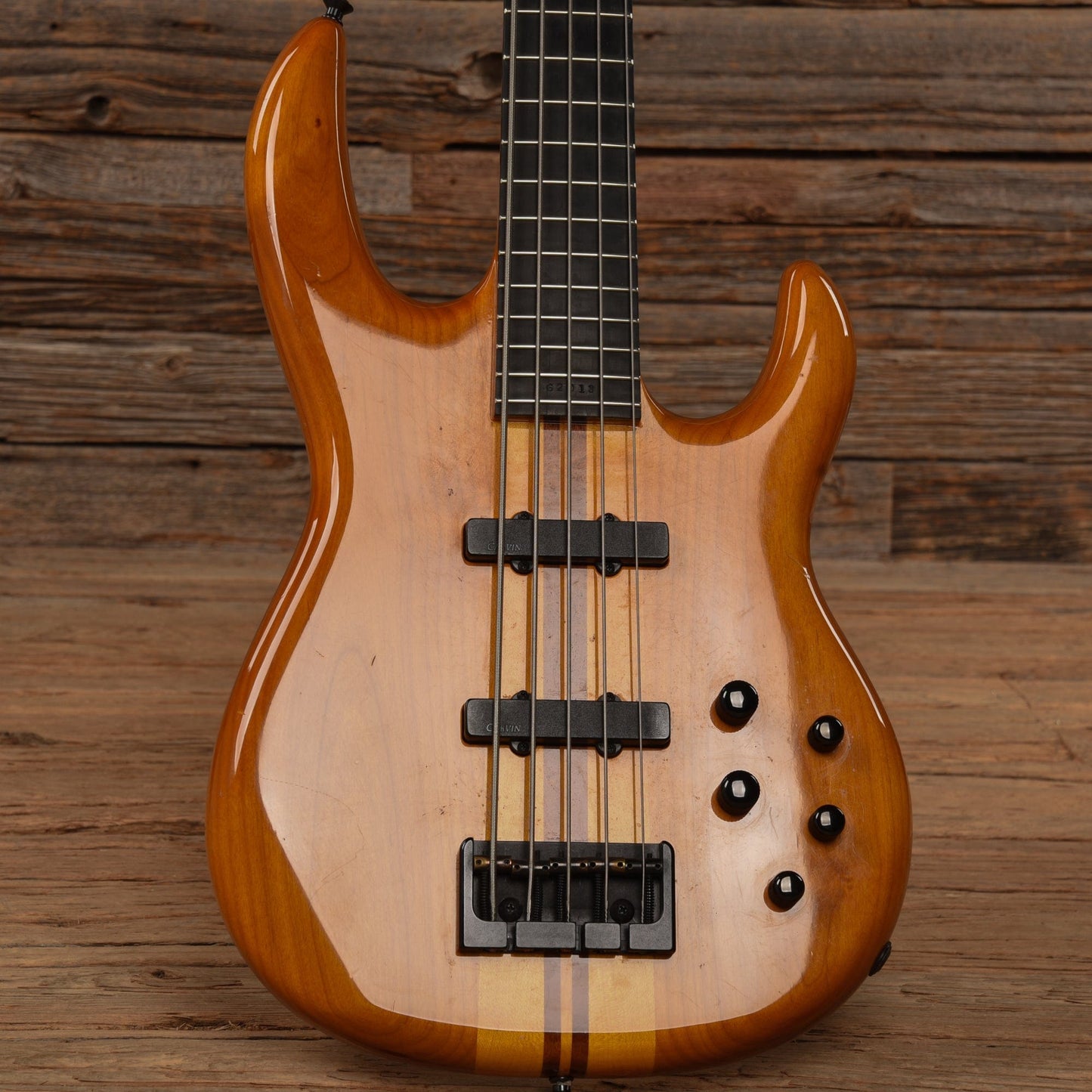 Carvin 5-String Bass Natural Bass Guitars / 5-String or More