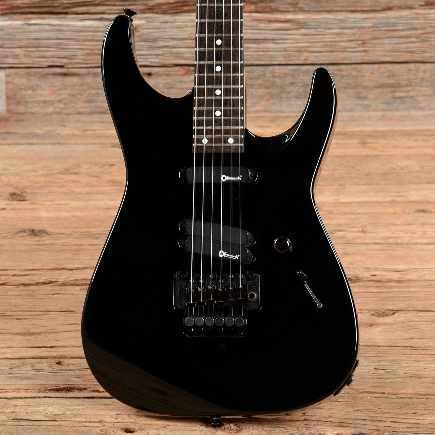 Charvel 275 Deluxe Black Electric Guitars / Solid Body