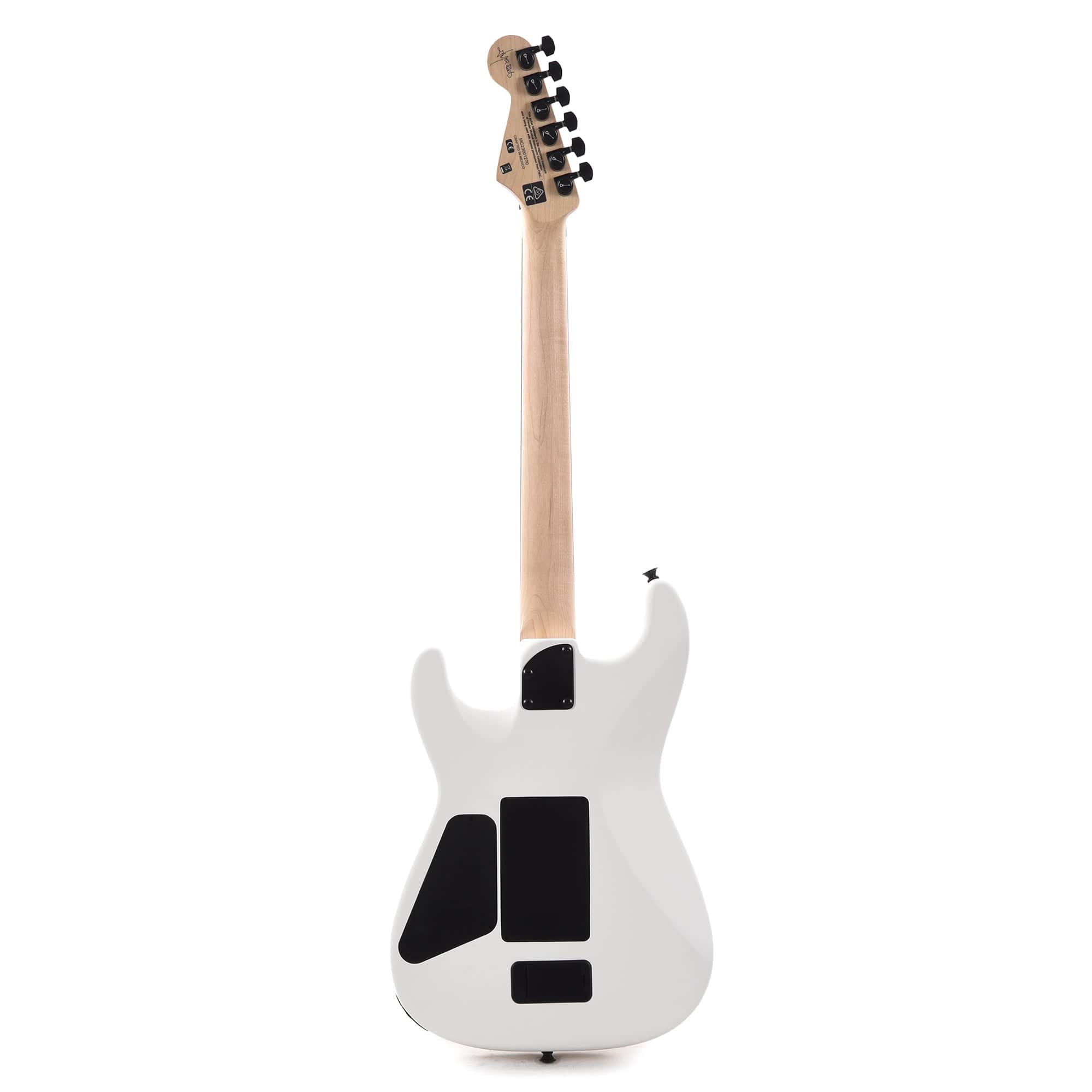 Charvel Jim Root Signature Pro-Mod San Dimas Style 1 HH FR M Satin White Electric Guitars / Solid Body