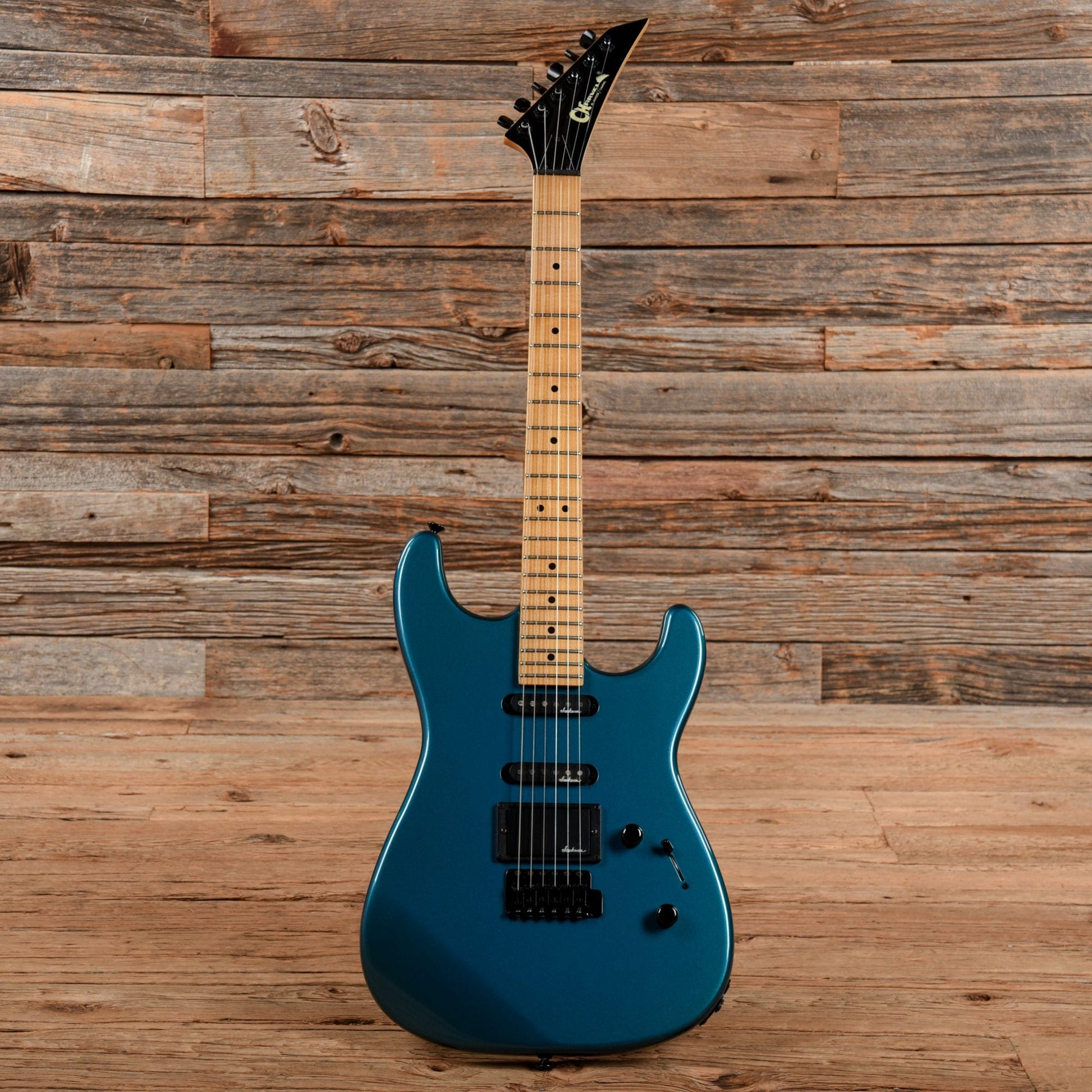 Charvel Model 1C Metallic Blue 1988 Electric Guitars / Solid Body