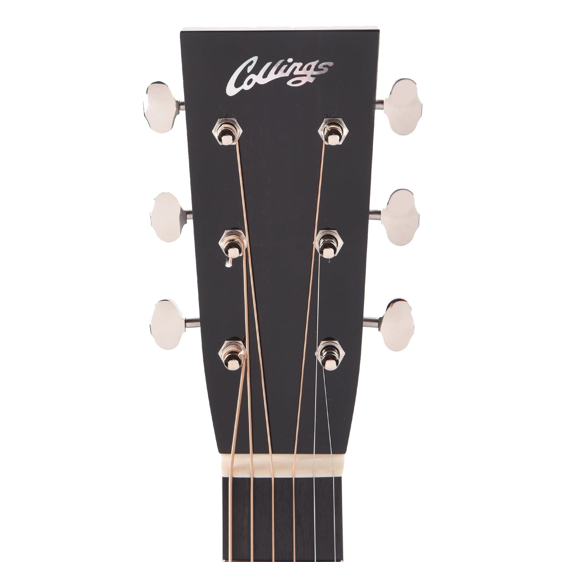 Collings OM1 Sitka/Mahogany Black Full Body w/Ivoroid Pickguard Acoustic Guitars / OM and Auditorium