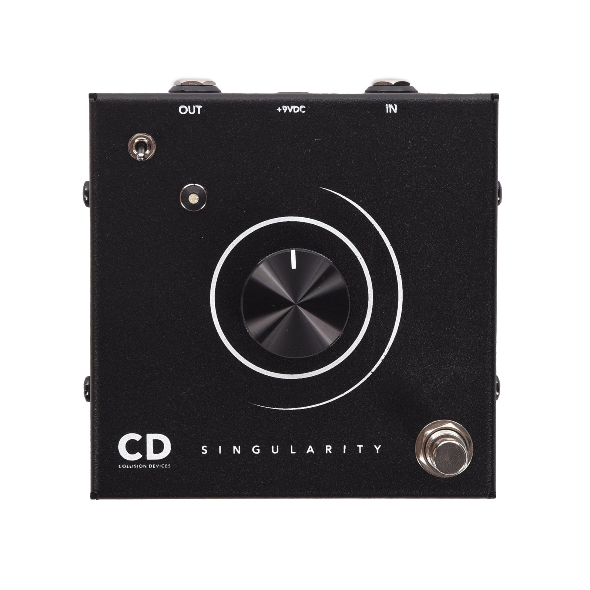 Collision Devices Singularity One Knob Fuzz Black Effects and Pedals / Fuzz