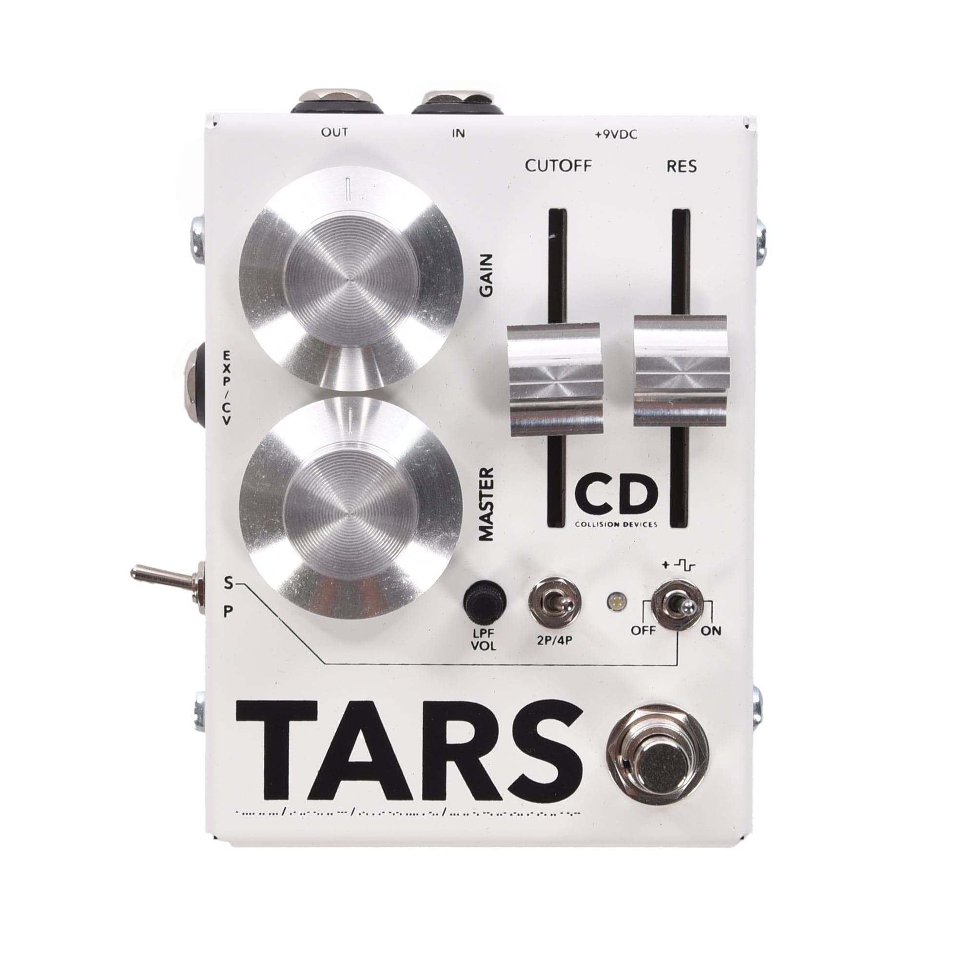 Collision Devices TARS Fuzz/Filter Pedal w/Silver Knobs