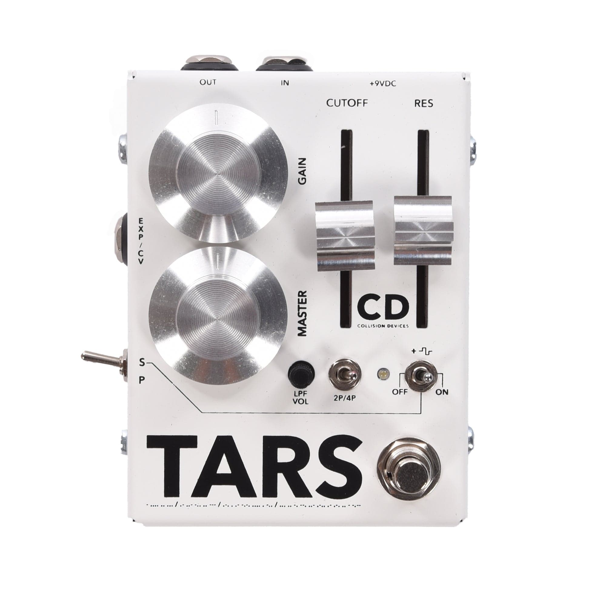 Collision Devices TARS Fuzz/Filter Pedal w/Silver Knobs – Chicago