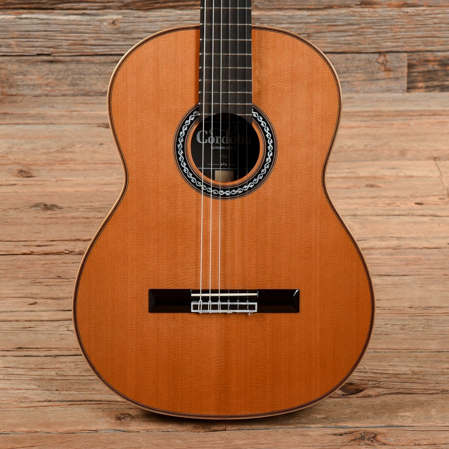 Cordoba C12-CD Cedar Classical Guitar Natural Acoustic Guitars / Classical