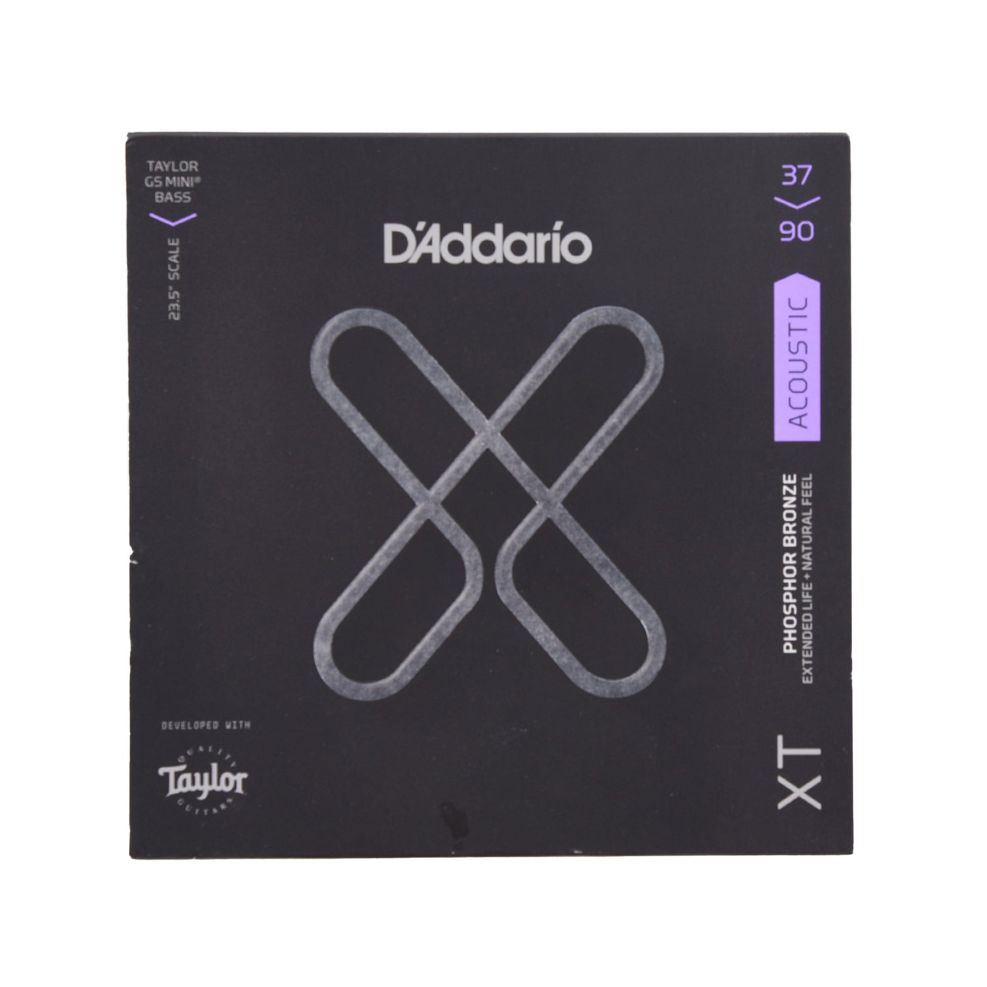 D'Addario XTB3790GS Acoustic Bass Taylor GS Mini Phosphor Bronze 37-90 Custom Light Accessories / Strings / Bass Strings