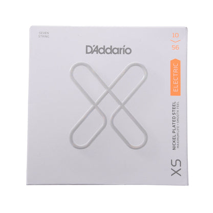 D'Addario XSE1056 XS Nickel Plated Steel Regular Light 7-String 10-56 Accessories / Strings / Guitar Strings