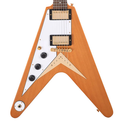 Epiphone 1958 Korina Flying V LEFTY Aged Natural