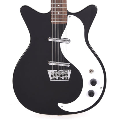 Danelectro 59DC 12-String Gloss Black Electric Guitars / 12-String