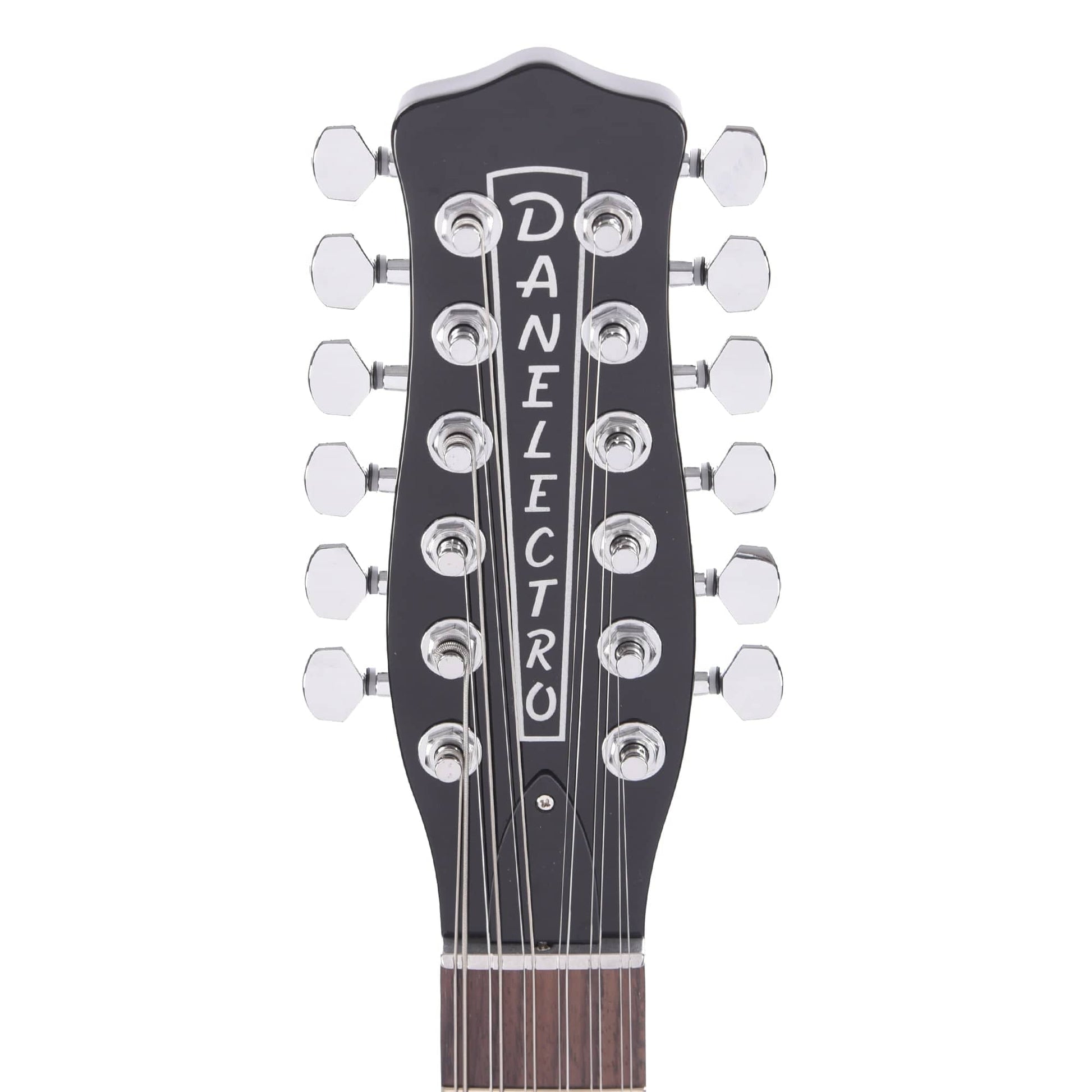 Danelectro 59DC 12-String Gloss Black Electric Guitars / 12-String