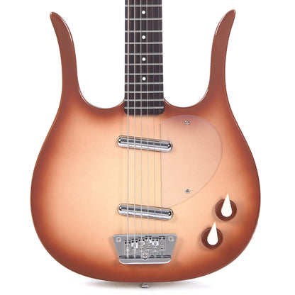 Danelectro Longhorn Baritone Copperburst Electric Guitars / Baritone